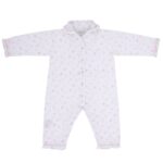 Pink nursery romper sleep suit