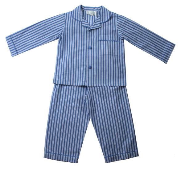 Long sleeved button up pyjamas by powell craft